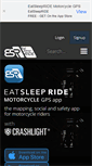 Mobile Screenshot of eatsleepride.com